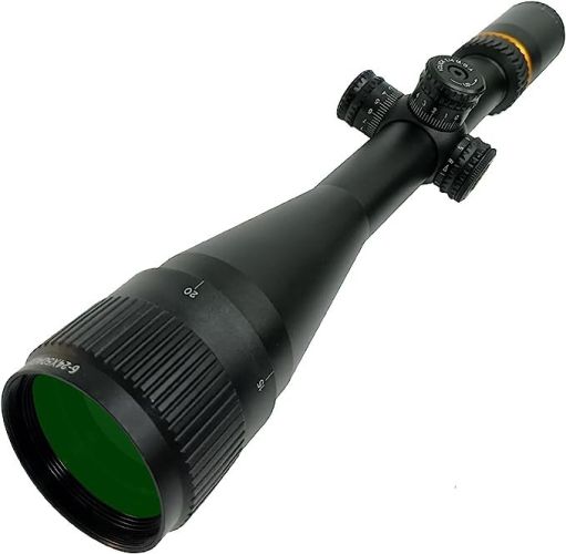 1.6-24x50 Rifle Scope Illumination Reticle, Adjustable Objective, Second Focal Plane, 30mm Tube Riflescopes With Strong Mounts 1.6-24x50 Rifle Scope Illumination Reticle, Adjustable Objective, Second Focal Plane, 30mm Tube Riflescopes With Strong Mounts