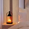 Electric Wax Melt Warmer Lamp Dimmable Fragrance Candle Melt Lantern Metal Iron Decorative Melter Lamp with 2 GU10 Bulbs